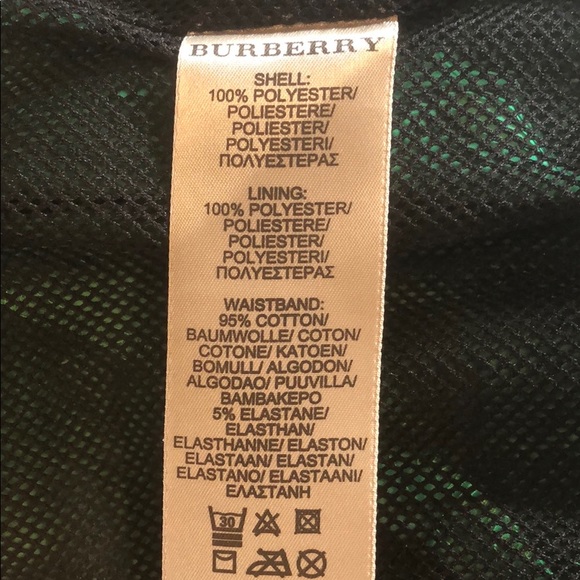Burberry Sport Green Bottom Cinch Skirt size 4 - Picture 7 of 9